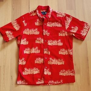Sig Zane Men's Aloha Shirt, size M